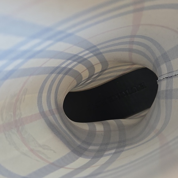 NEW Burberry Plaid Rain Boots - Picture 12 of 13